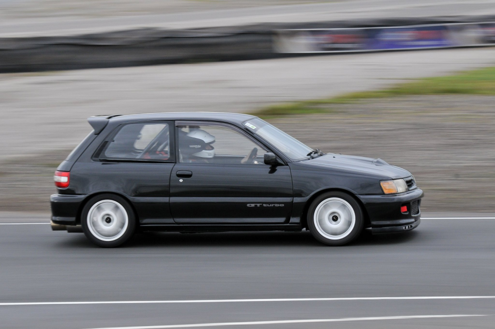 Toyota Starlet GT at Blyton Park